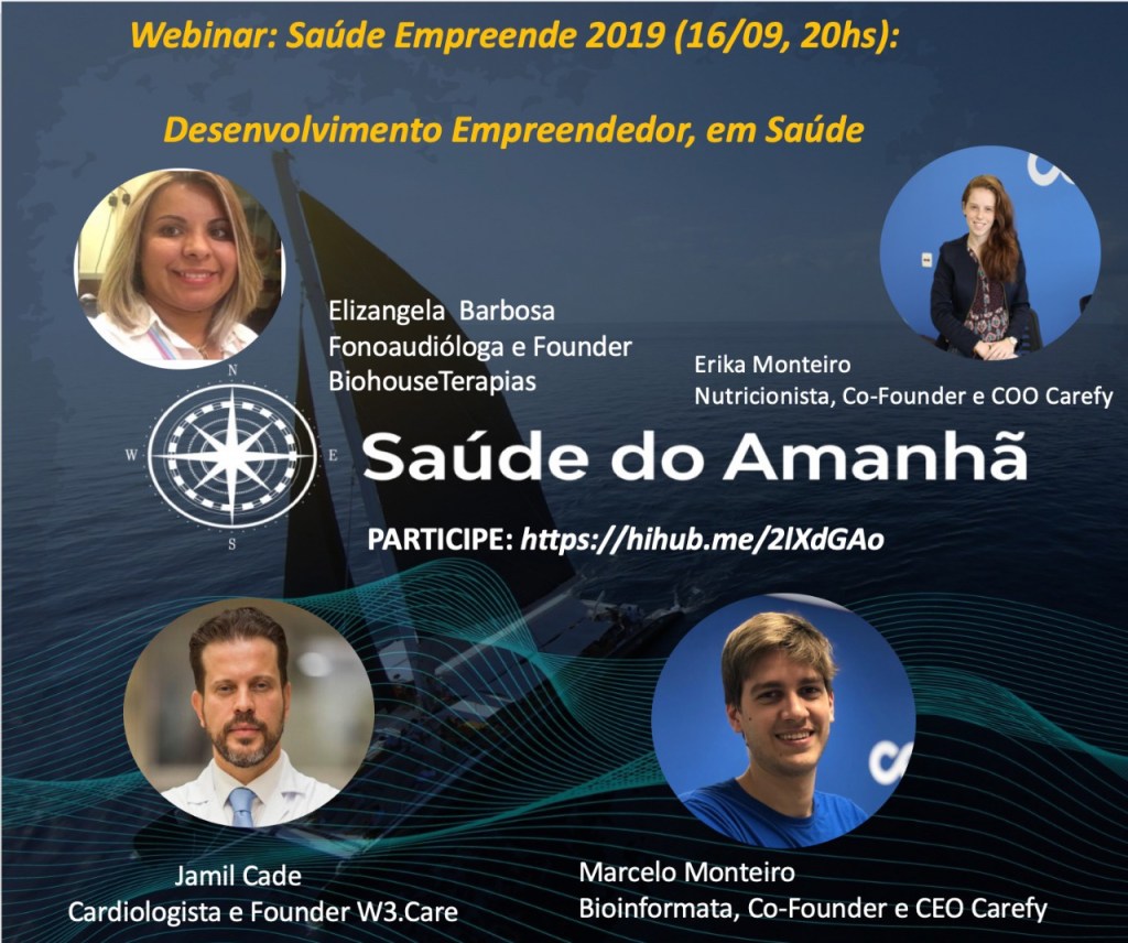 Webinar: Saude Empreende 2019: Desenvolvimento Empreendedor, em Saude🇧🇷