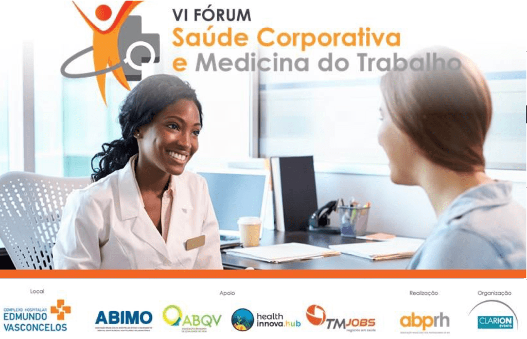VI Fórum Saúde Corporativa e Medicina do Trabalho – “O RH como protagonista da gestão de saúde” (13/9,SP) –&nbsp;PARTICIPE!