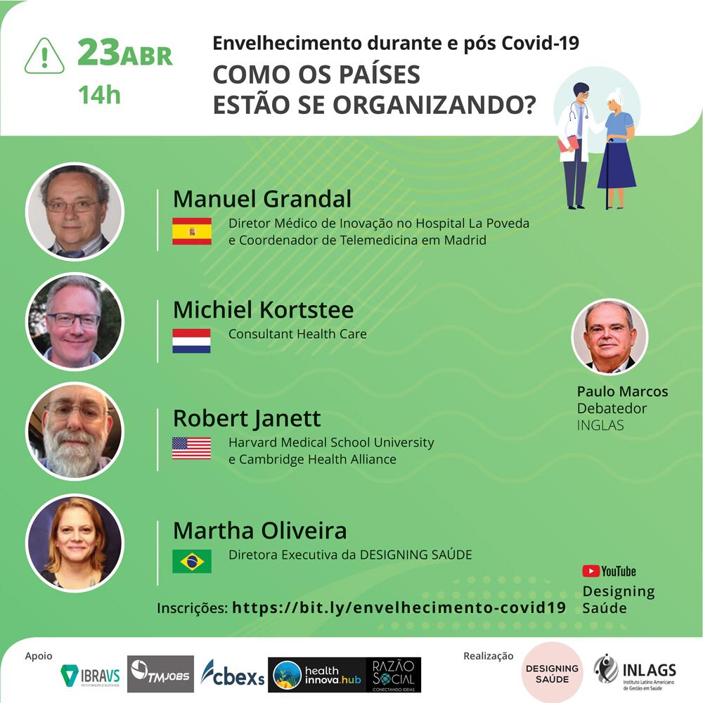 “Envelhecimento Durante e Pós-COVID-19”,(23/4,14hs)