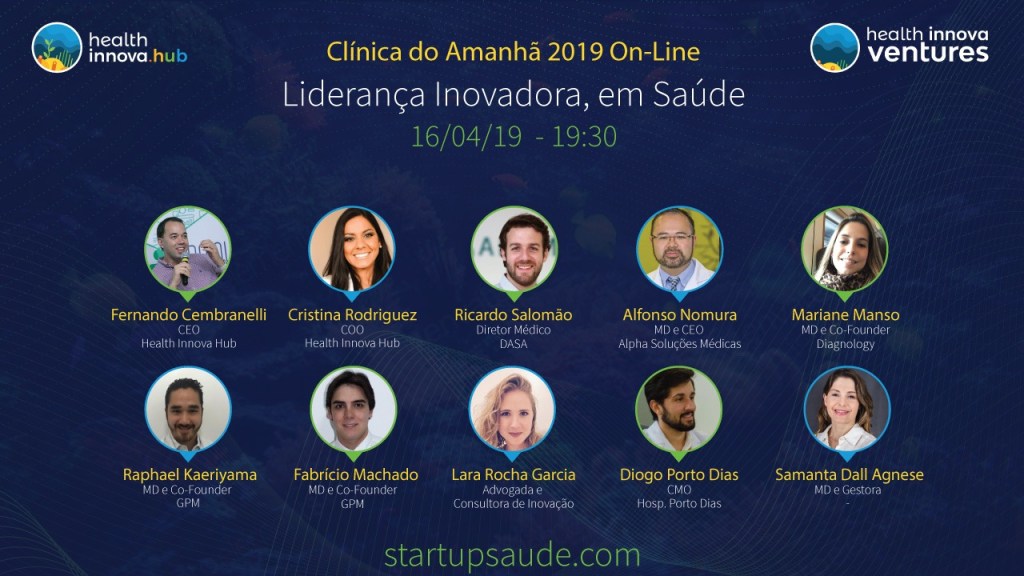 HIHUB AO VIVO: Liderança Inovadora em Saúde (16/04,&nbsp;19:30)