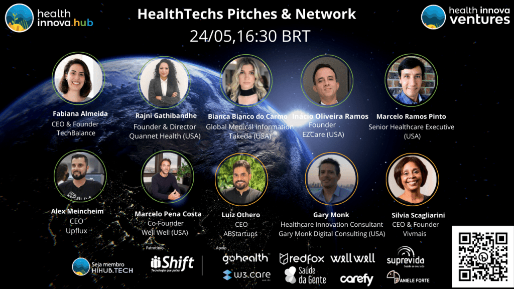 HealthTechs Pitches & Network ✨Health Innova HUB 🌎Global Summit&nbsp;(24/05,16:30)