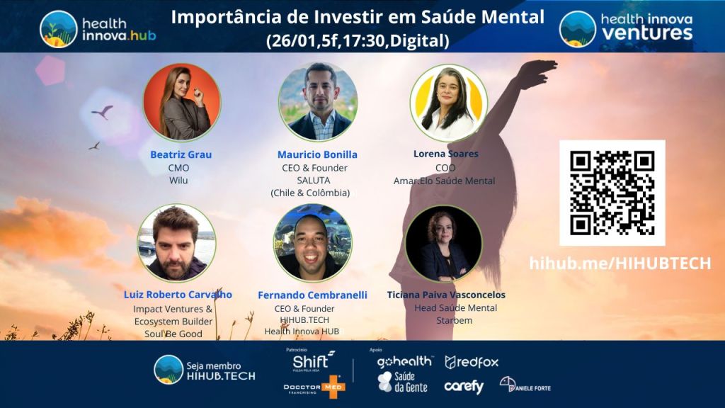 LIVE: Importância de Investir em Saúde Mental&nbsp;HIHUB.TECH🌎