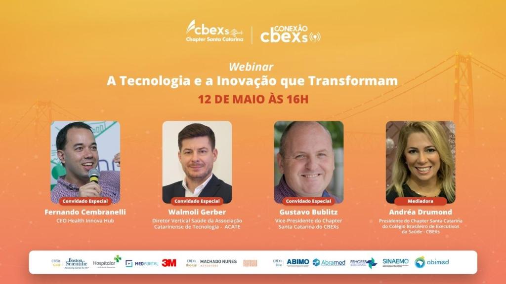 Conexão CBEXs: A Tecnologia e a Inovação que Transformam!&nbsp;(12/05,16hs)