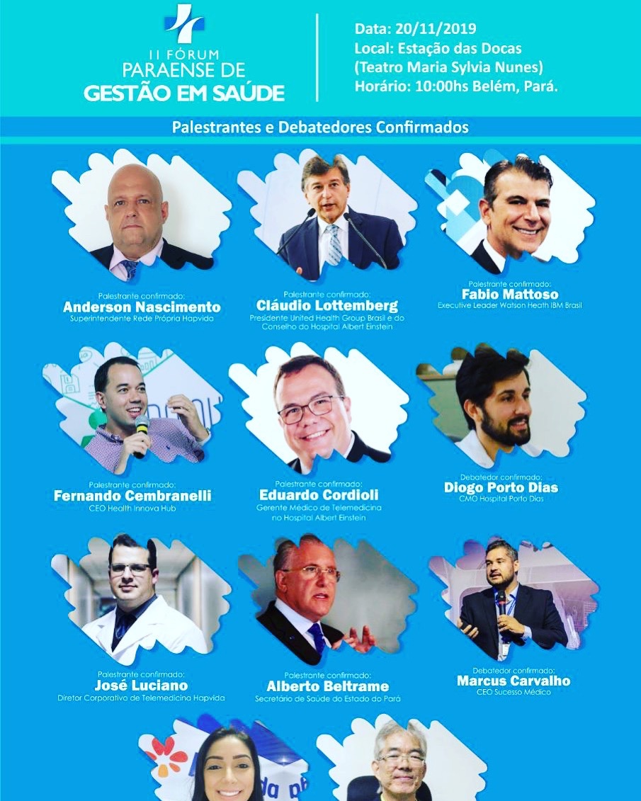 HIHUB, no II Forum Paraense de Gestao, em Saude&nbsp;🤝👍🇧🇷