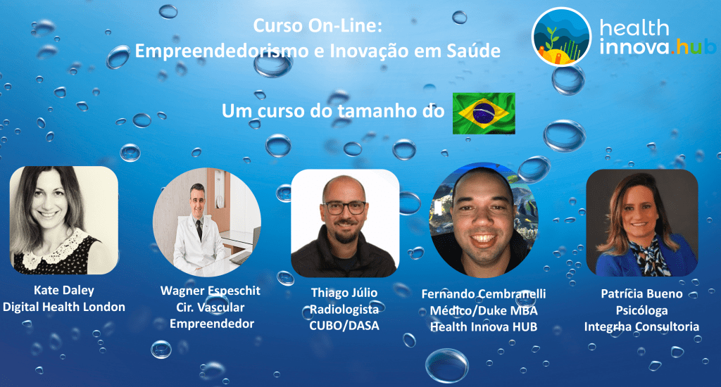Bem-vindos ao Curso On-Line de Empreendedorismo e Inovação em&nbsp;Saúde!