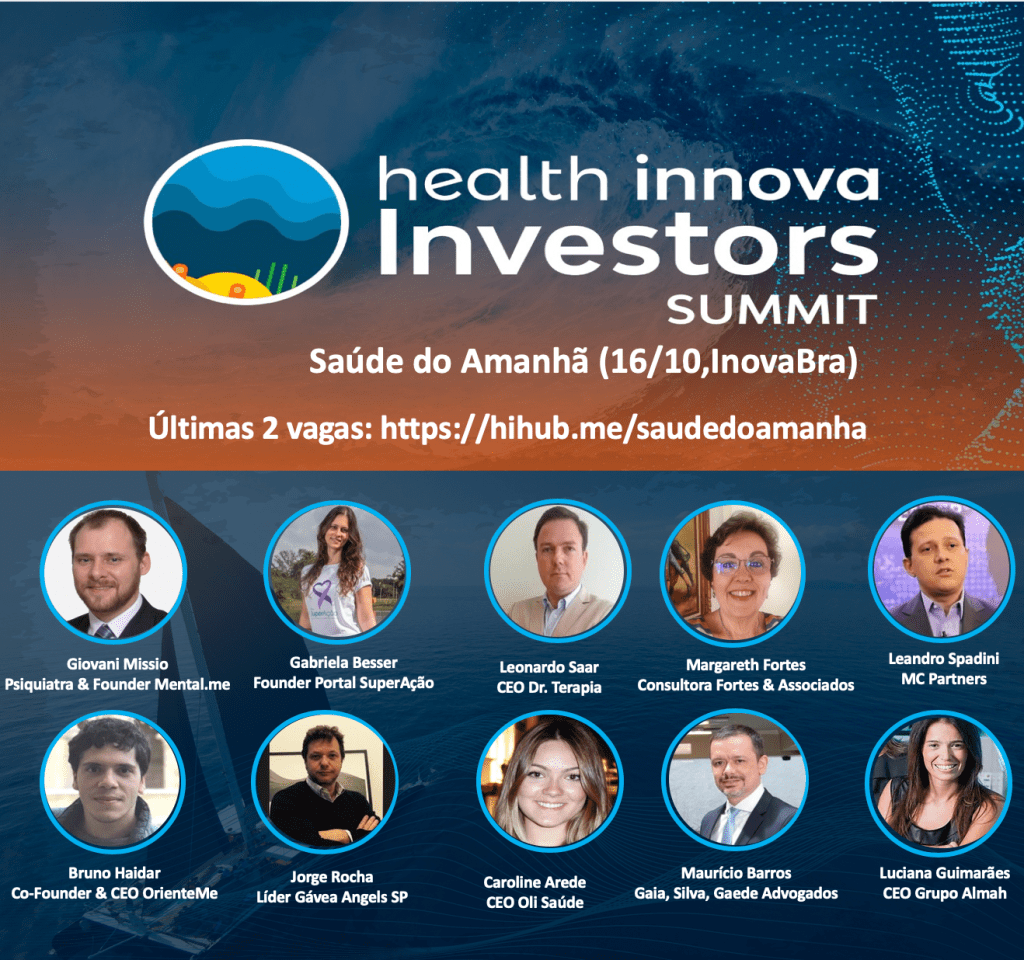 Saúde do Amanhã 2019 – Health Innova Investor Summit&nbsp;(16/10)