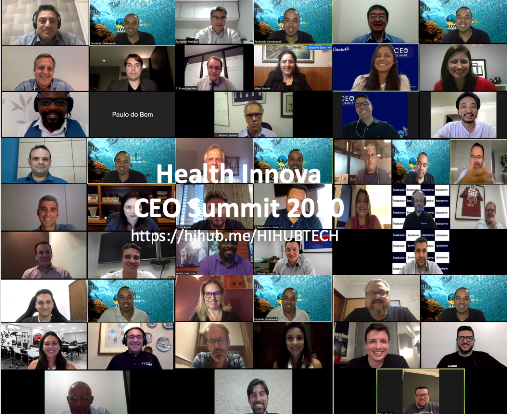 Nosso Muito Obrigado aos Nossos Membros HIHUB, Speakers e Apoiadores, pelo Apoio à realização do Health Innova CEO Summit 2020, by&nbsp;HIHUB.TECH