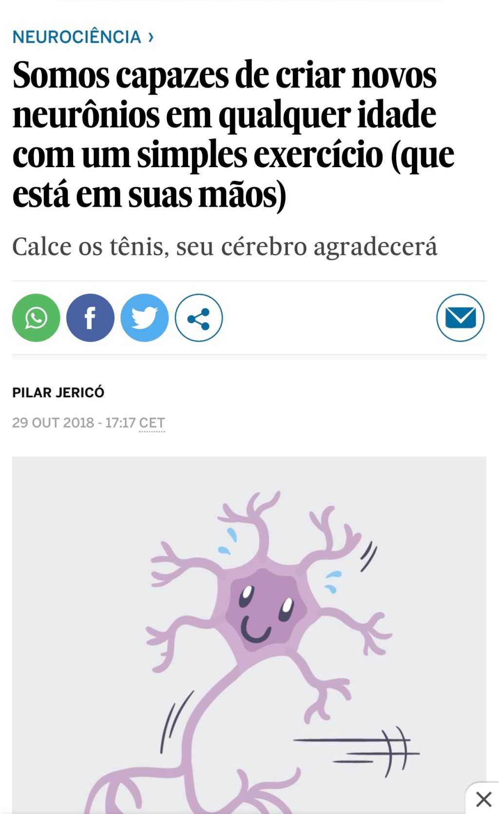 Corra para viver melhor e desenvolver seu&nbsp;cerebro!