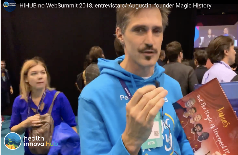 Já pensou em fazer livros infantis personalizados ? A Magic Story, startup de Barcelona, faz! #WebSummit&nbsp;2018