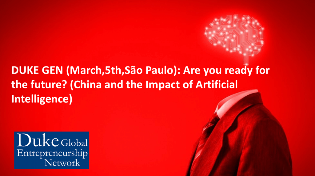 DUKE GEN: Are you ready for the future ? (March, 5th,São&nbsp;Paulo)