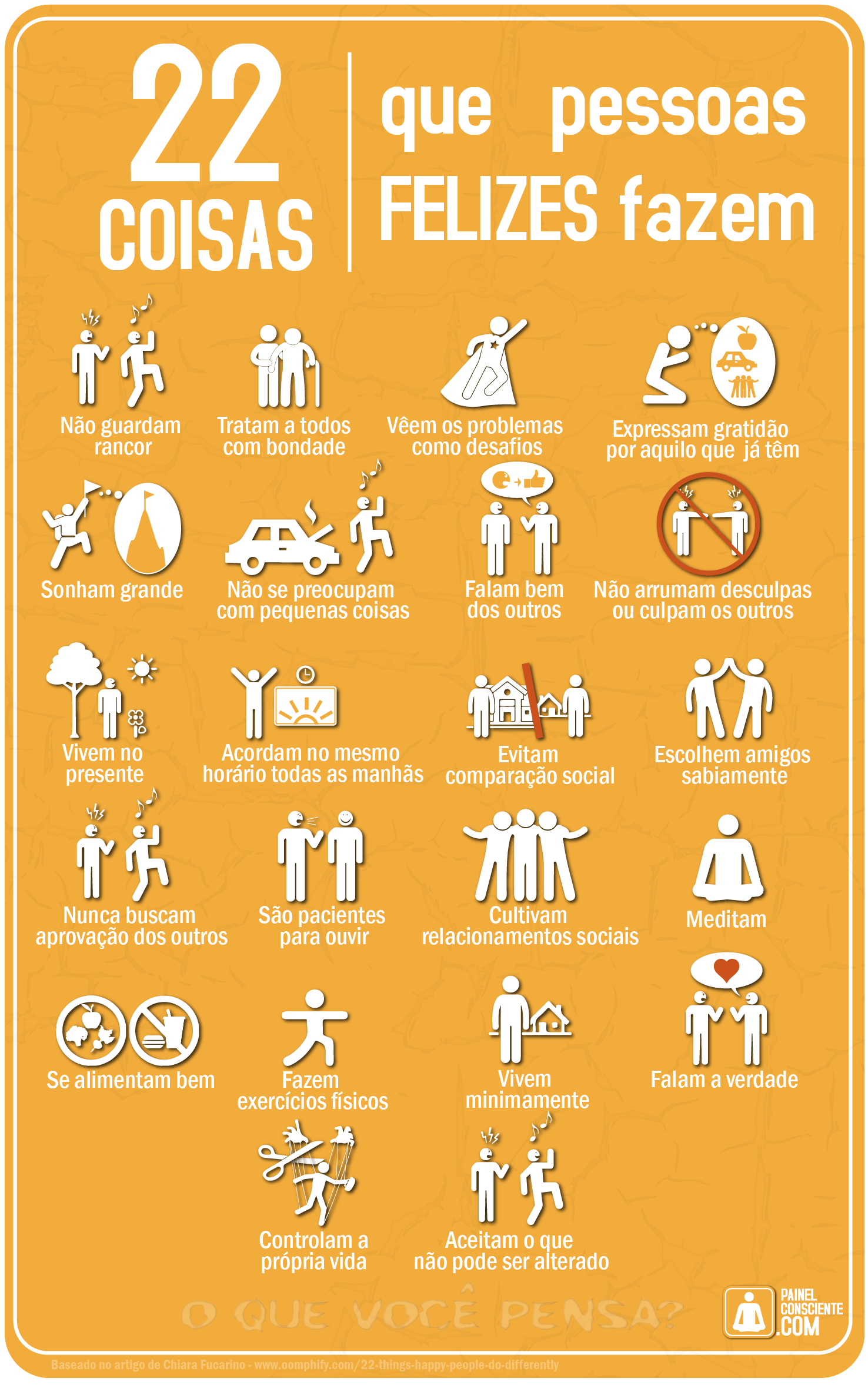 22 coisas que pessoas felizes fazem