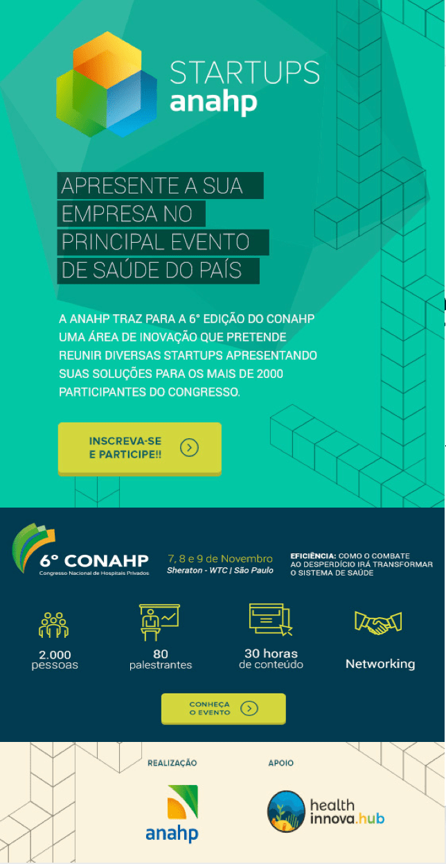 Tem uma STARTUP DE SAÚDE, que traz MAIS EFICIÊNCIA à&nbsp;SAÚDE?