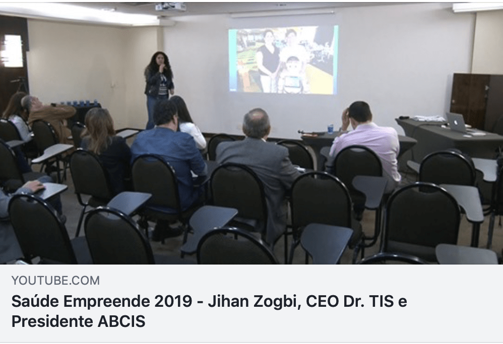 Saúde Empreende 2019 – Jihan Zoghbi, PhD, CEO Dr. TIS e Presidente ABCIS (Associação Brasileira CIO Saude&nbsp;)