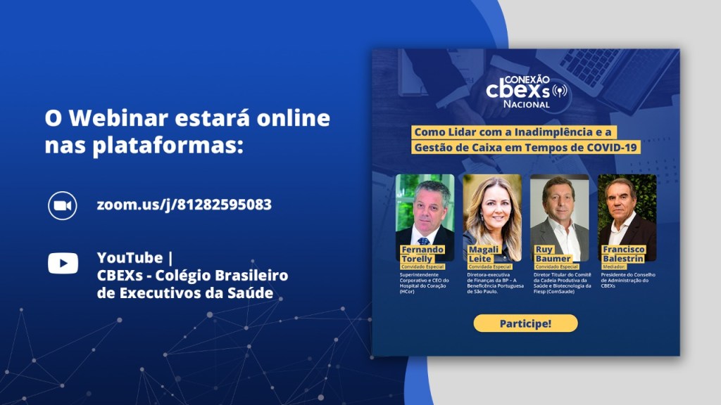 CBEXs Nacional: Como Lidar com a Inadimplência e a Gestão de Caixa em Tempos de&nbsp;COVID-19