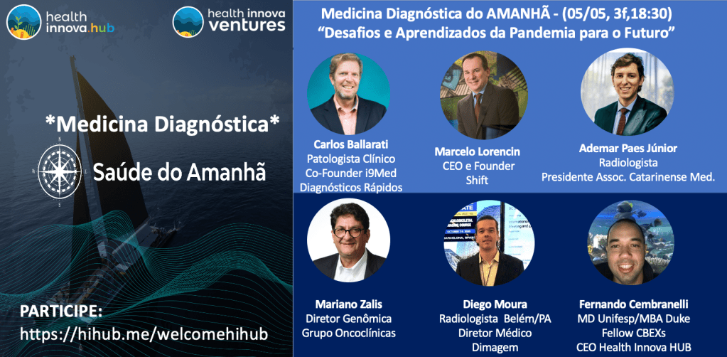 Medicina Diagnóstica do Amanhã AO VIVO&nbsp;(05/05,18:30)