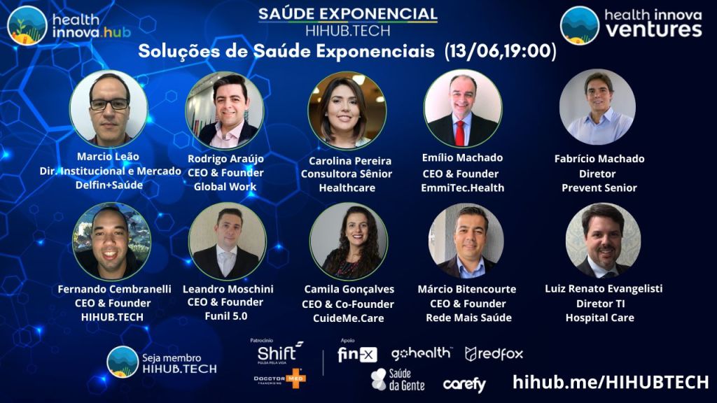 Soluções de Saúde Exponenciais&nbsp;HIHUB.TECH🌎♾️🚀