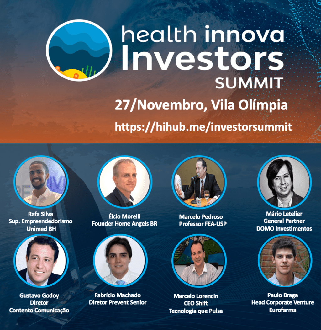 Faltam 7 dias para Health Innova Investor Summit&nbsp;(19/11,SP)