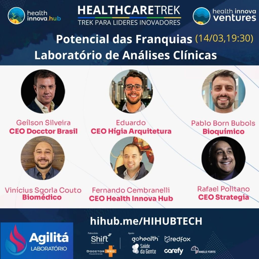 Potencial das Franquias✨Laboratório de Análises Clínicas HIHUB.TECH🌎(14/03,19:30)