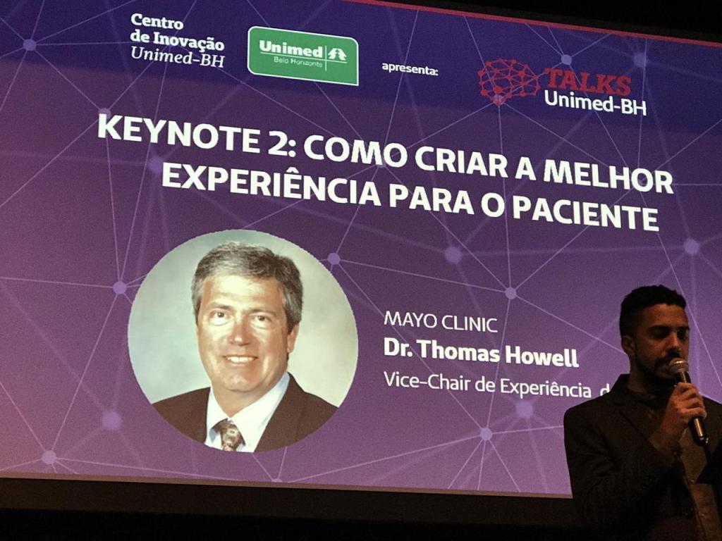 Talks Unimed-BH, aborda Como Criar a Melhor Experiência p/ o paciente!&nbsp;(Dez/18)