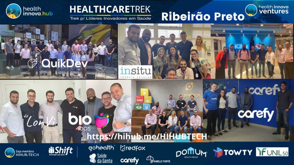 HealthcareTrek Ribeirão Preto HIHUB.TECH🌎&nbsp;💯👏👏