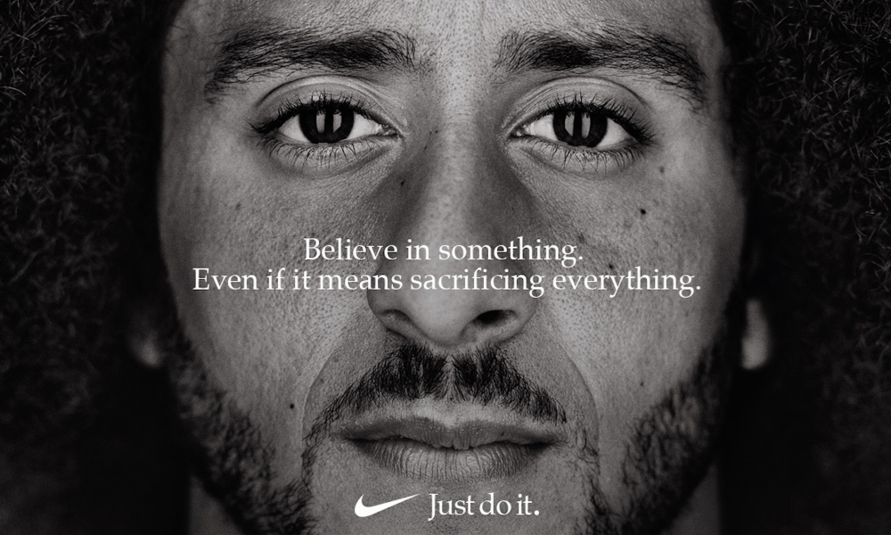 “Believe in something, even it means sacrificing everything”