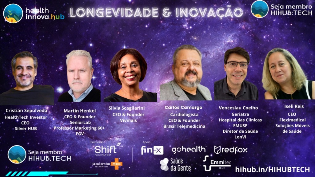 ✨AO VIVO✨Longevidade & Inovação&nbsp;HIHUB.TECH🌎🧬🚀