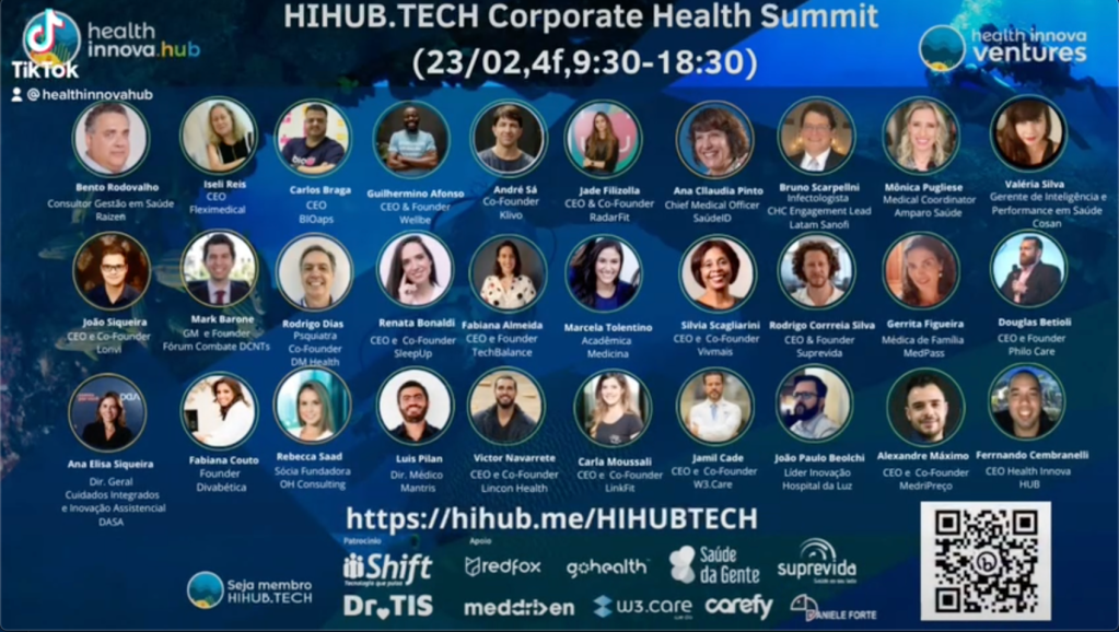 HIHUB.TECH🌎 Corporate Health Summit (23/02,4f,9:30-18:30) ✨Evento Digital Gratuito&nbsp;🇧🇷