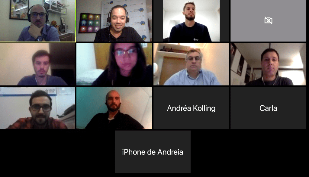 Thiago Júlio e Daniela Torres, no Curso de Empreendedorismo e Inovação em&nbsp;Saúde!