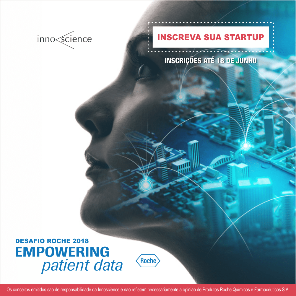 Desafio Roche 2018 é oportunidade para startups focadas em data analytics, em saúde! (Inscrições até&nbsp;18/6)