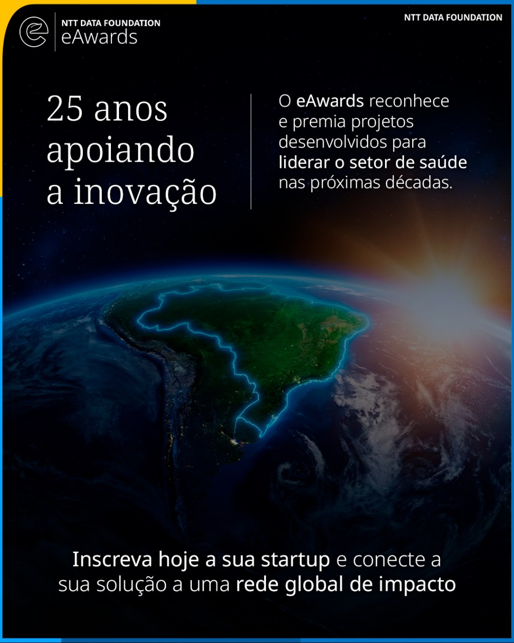 HealthTech PARTICIPE eAwards 2026 e concorra R$ 80 mil (Brasil) e € 100.000 Global eAwards